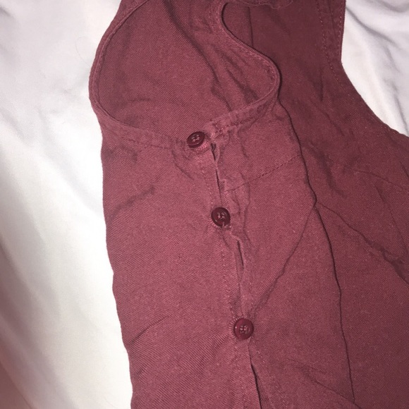 Brandy Melville burgundy tank - Picture 3 of 3
